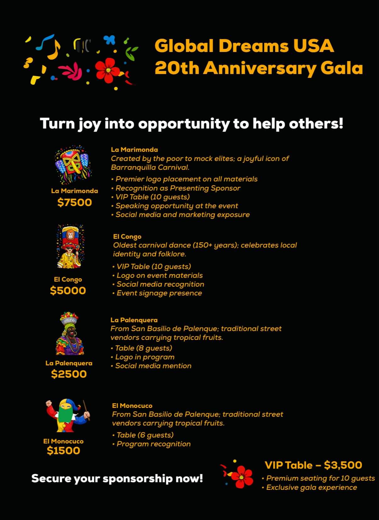 Global Dreams USA 20 Anniversary Gala 2026